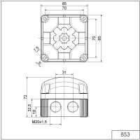 LED-Dauerleuchte BWM 853.500.66