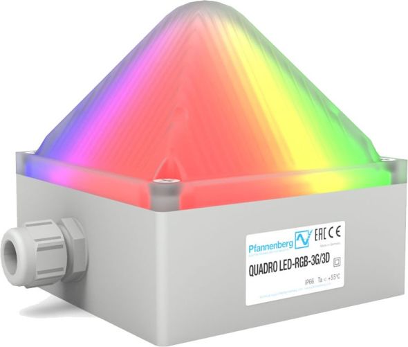 LED-Leuchte QUADROLED-RGB3G3DHV LED-Leuchte QUADROLED-RGB3G3DHV