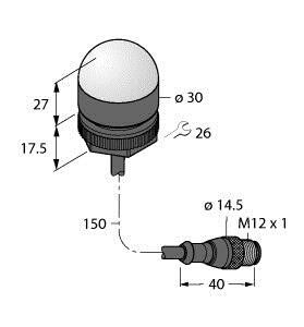 LED-Anzeige K30L2FRGB7QP