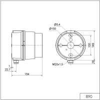 LED-Dauerleuchte BWM 890.480.68