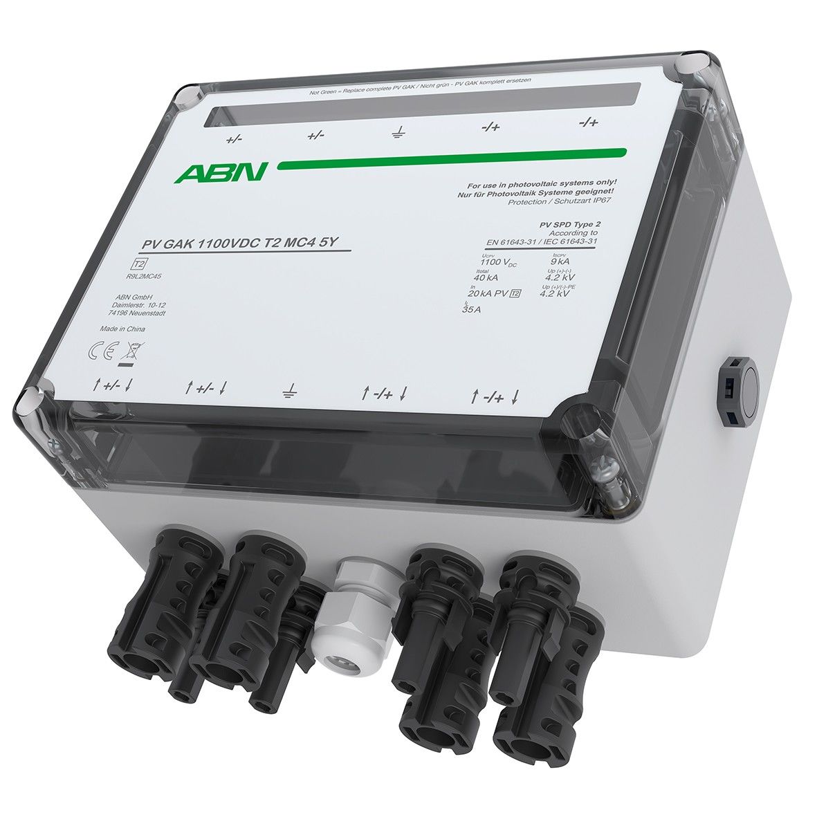 PV GAK ÜSS Typ 2 R9L2MC45 PV GAK ÜSS Typ 2 R9L2MC45