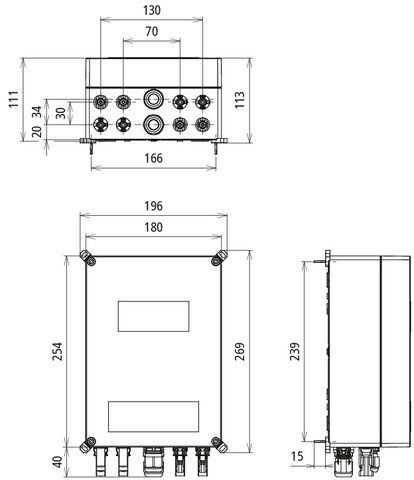 Generatoranschlusskasten DCU2YPV1212002M1SMC4 Generatoranschlusskasten DCU2YPV1212002M1SMC4