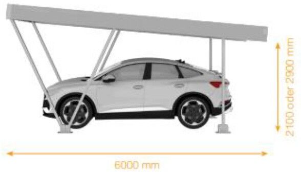 Carport, Double PV-CP-D-290