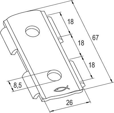 Schienenverbinder SV 31