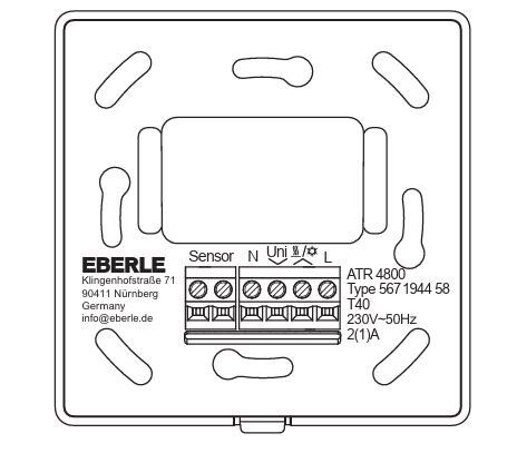AP-Uhrenthermostat ATR 4800