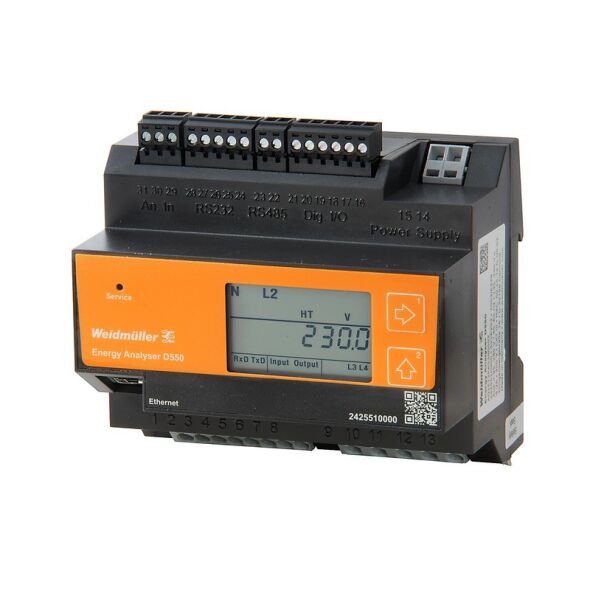 Messgerät Modbus RTU/TCP ENERGY ANALYSER D550 Messgerät Modbus RTU/TCP ENERGY ANALYSER D550