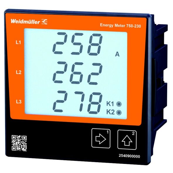 Messgerät Modbus RTU/TCP ENERGY METER 750-230 Messgerät Modbus RTU/TCP ENERGY METER 750-230