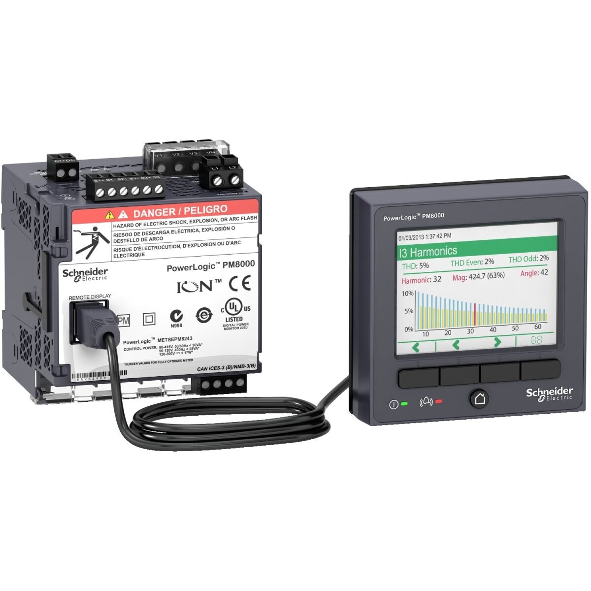 Netzanalysator ION Klasse METSEPM8344 Netzanalysator ION Klasse METSEPM8344