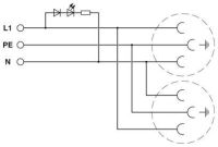 Doppelsteckdose EO-CF/UT/LED/DUO