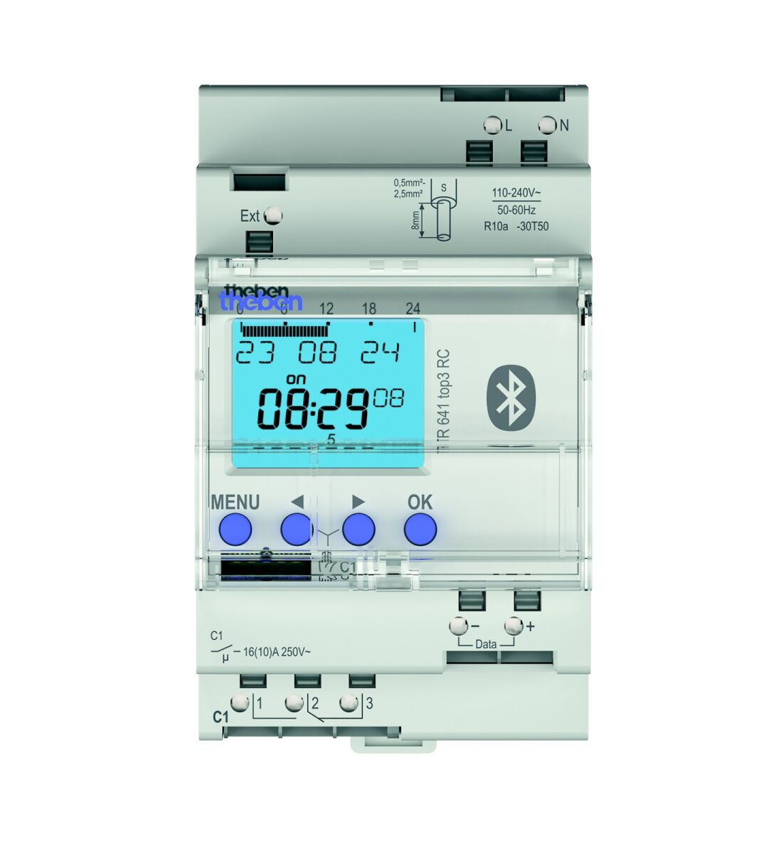 Digitale Zeitschaltuhr TR 641 top3 BLE RC