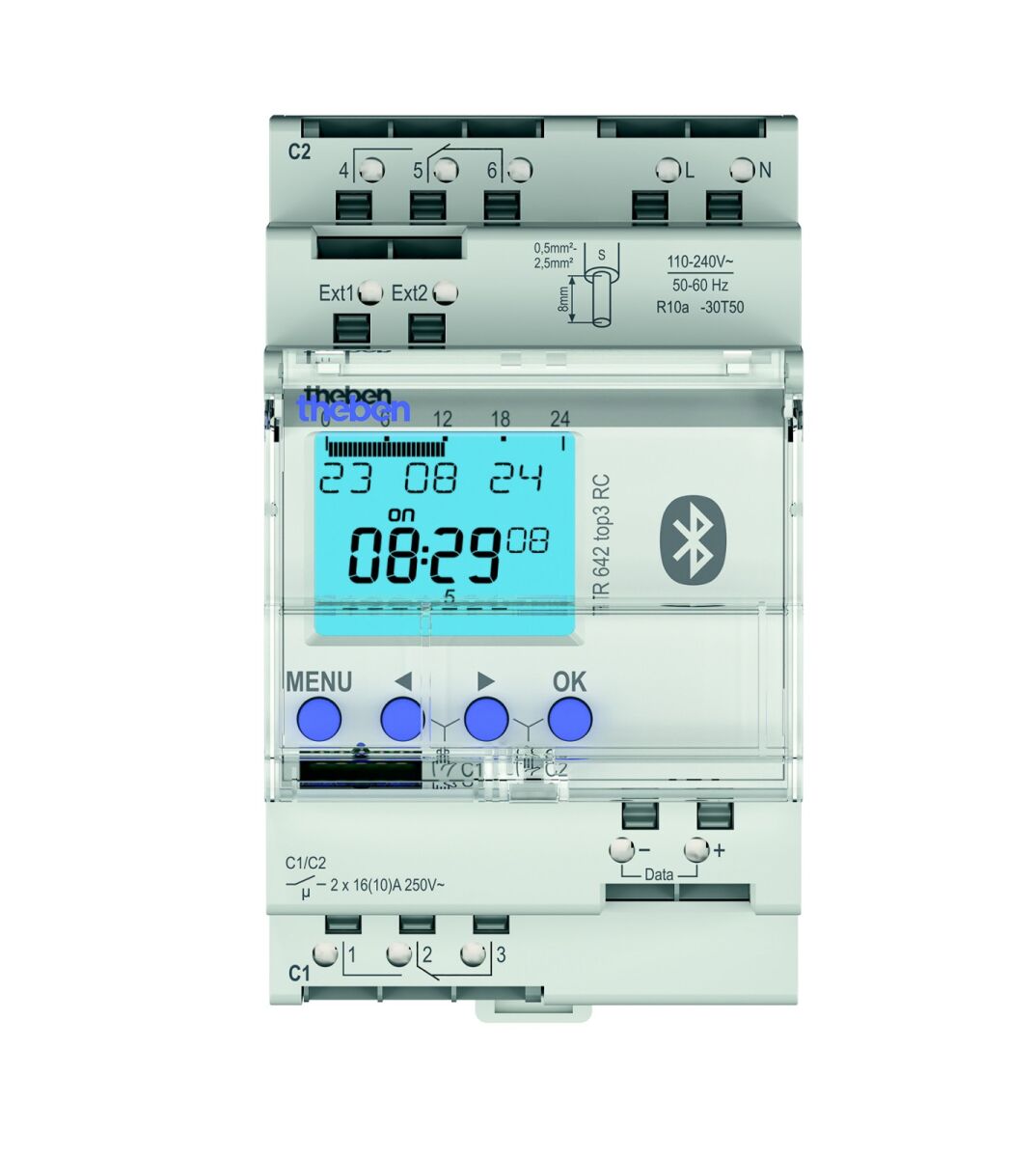 Digitale Zeitschaltuhr TR 642 top3 BLE RC