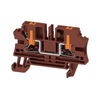 Durchgangs-Reihenklemme AL2C 4 BR