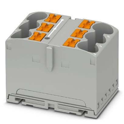 Verteilerblock PTFIX 6X10/S GY Verteilerblock PTFIX 6X10/S GY