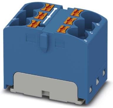 Verteilerblock PTFIX 6X4 BU Verteilerblock PTFIX 6X4 BU