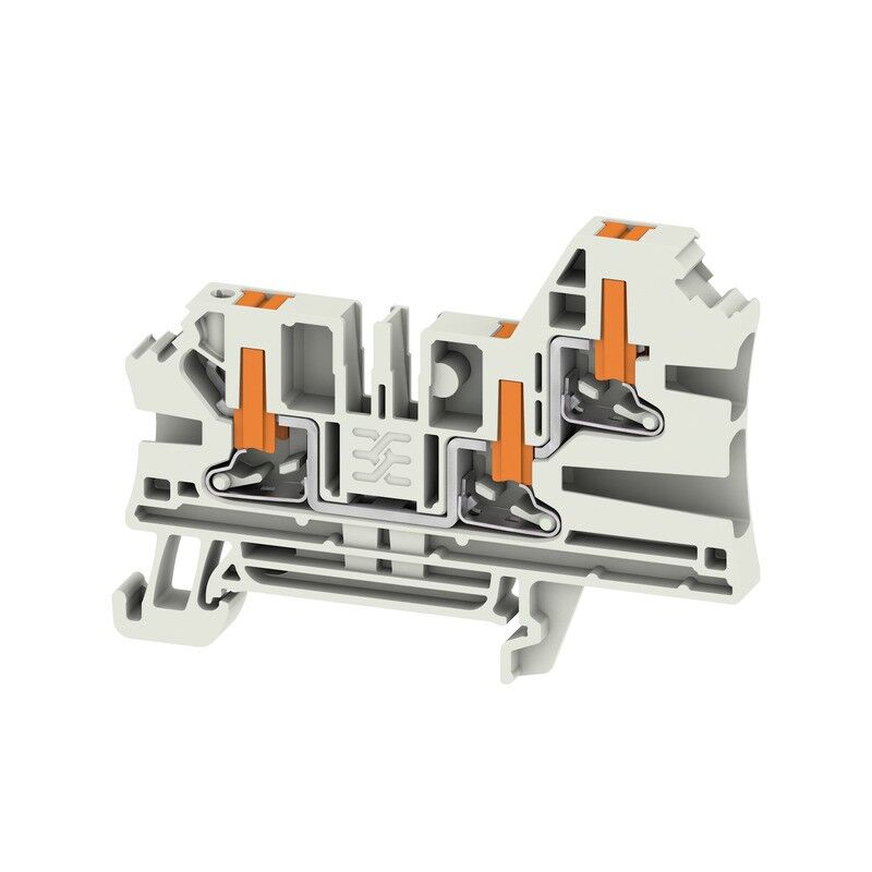 Durchgangs-Reihenklemme AL3C 4 LTGY