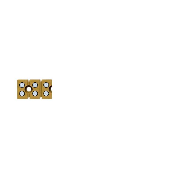 Klemmenleiste 2.5qmm MK 3/3/E B +-PE Klemmenleiste 2.5qmm MK 3/3/E B +-PE