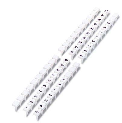 Bezeichnungsnagel-Zackband BN-ZB 6,2/WH CUS Bezeichnungsnagel-Zackband BN-ZB 6,2/WH CUS
