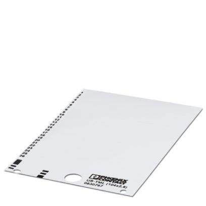 Klemmenmarkierung US-TML (104X2,8) Klemmenmarkierung US-TML (104X2,8)