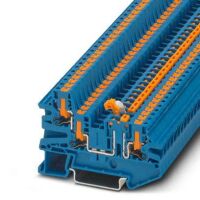 Messertrennklemme PTV 2,5-TWIN-MT BU