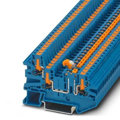 Messertrennklemme PTV 2,5-TWIN-MT BU