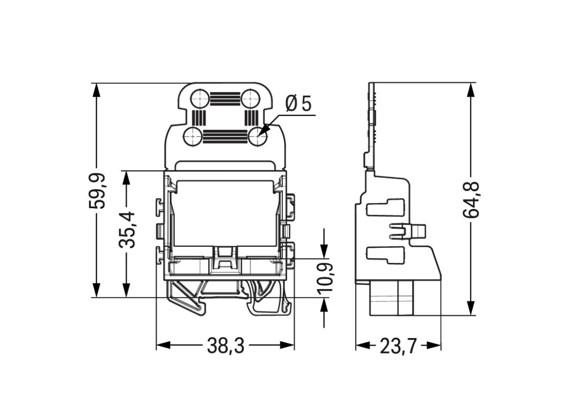 Befestigungsadapter 221-539/000-006