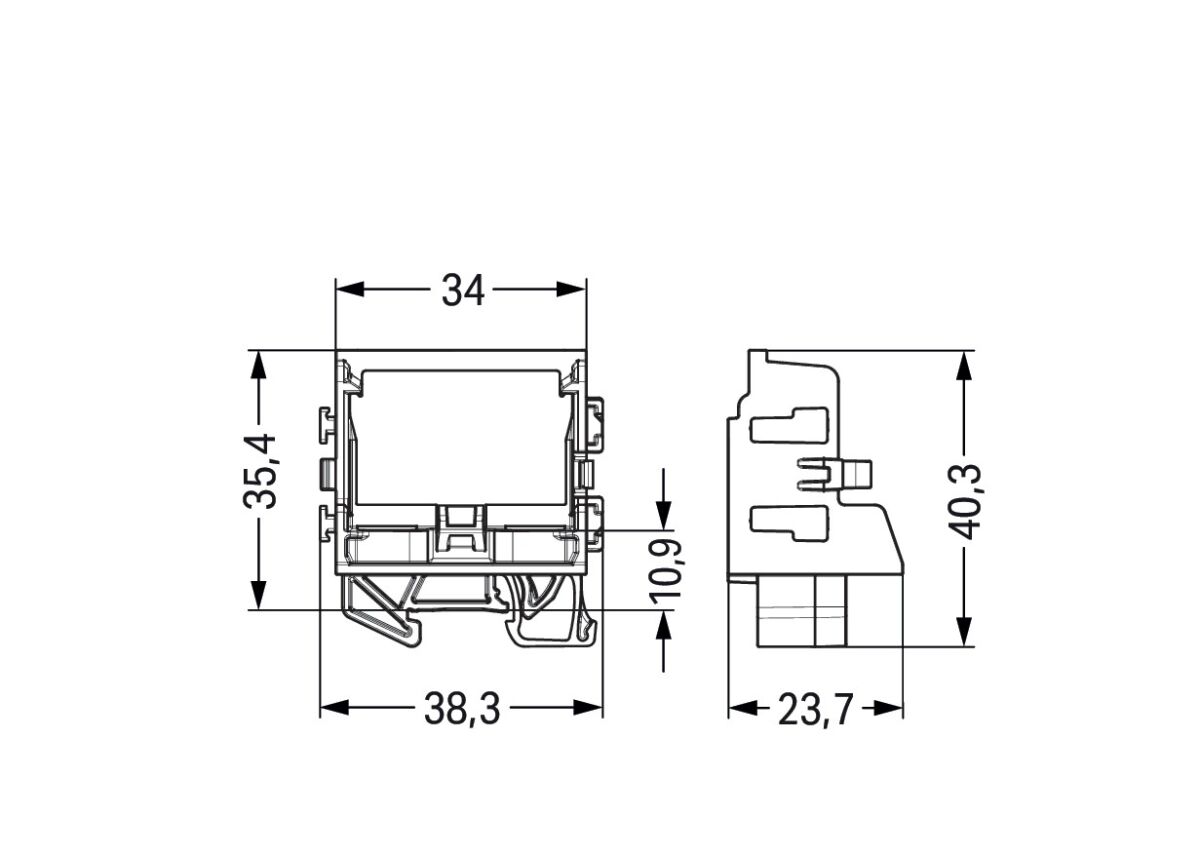 Befestigungsadapter 221-539/002-006