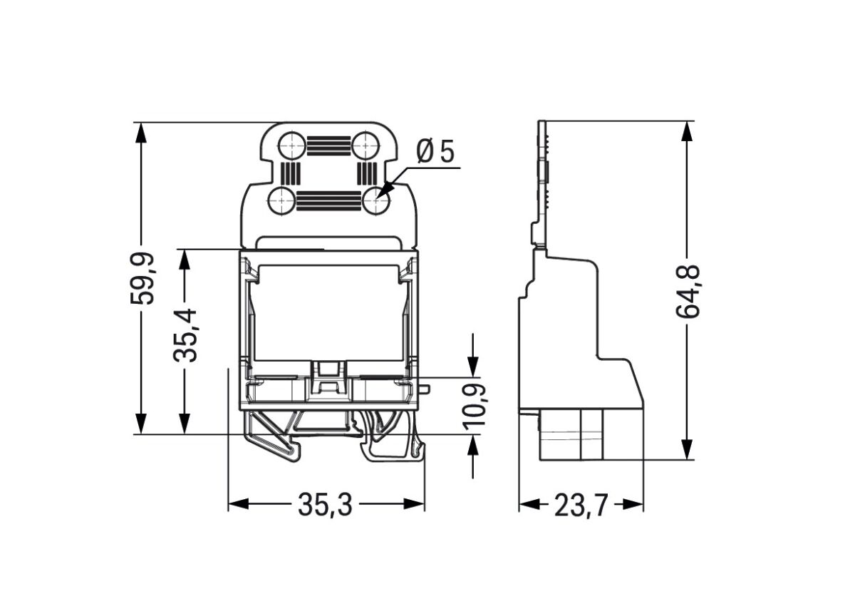 Befestigungsadapter 221-539/1000-000