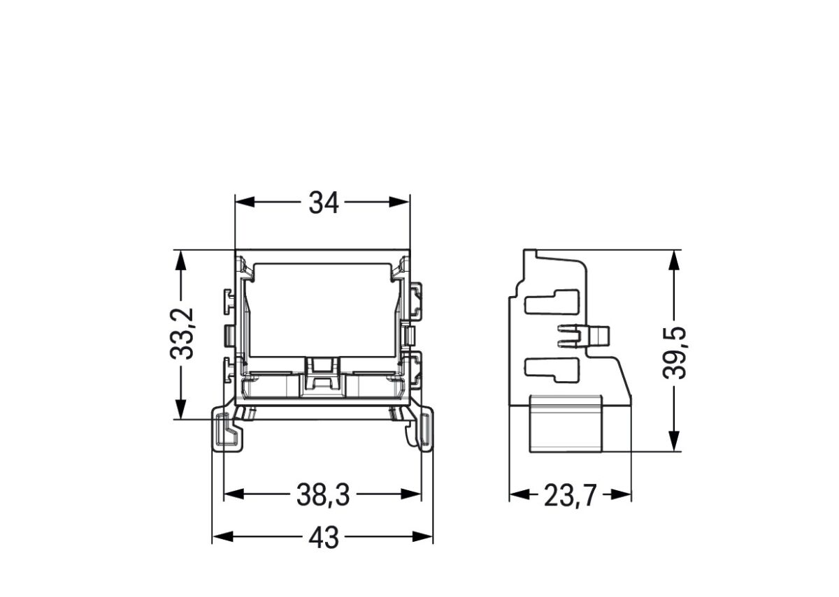 Befestigungsadapter 221-549/002-053