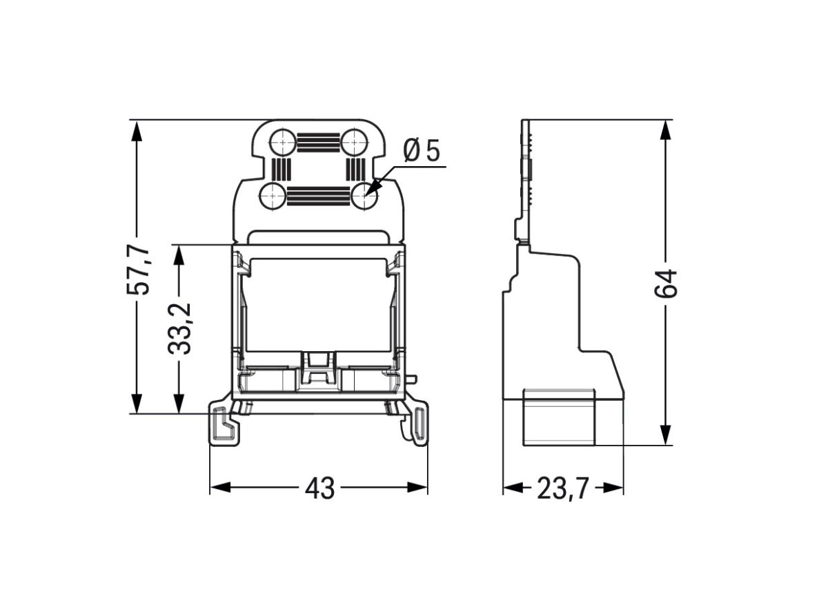 Befestigungsadapter 221-549/1000-000