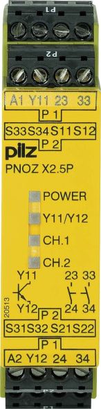 Not-Aus-Schaltgerät PNOZ X2.5P #777308 Not-Aus-Schaltgerät PNOZ X2.5P #777308