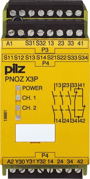 Not-Aus-Schaltgerät PNOZ X3P C #787313 Not-Aus-Schaltgerät PNOZ X3P C #787313