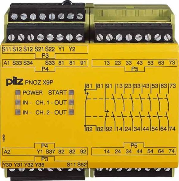 Not-Aus-Schaltgerät PNOZ X9P #777609 Not-Aus-Schaltgerät PNOZ X9P #777609