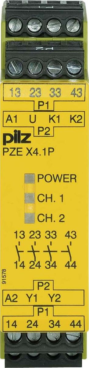 Kontakterweiterungsblock PZE X4.1P #777587 Kontakterweiterungsblock PZE X4.1P #777587