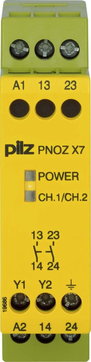 Not-Aus-Schaltgerät PNOZ X7 #774053 Not-Aus-Schaltgerät PNOZ X7 #774053