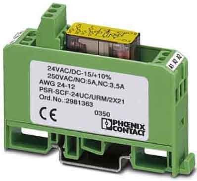 Sicherheitsrelais PSR-SCF-24UC/URM2x21 Sicherheitsrelais PSR-SCF-24UC/URM2x21