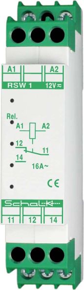 Schaltrelais RSW 1 (12V UC) Schaltrelais RSW 1 (12V UC)