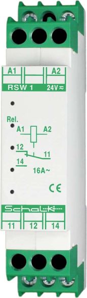 Schaltrelais RSW 1 (24V UC) Schaltrelais RSW 1 (24V UC)