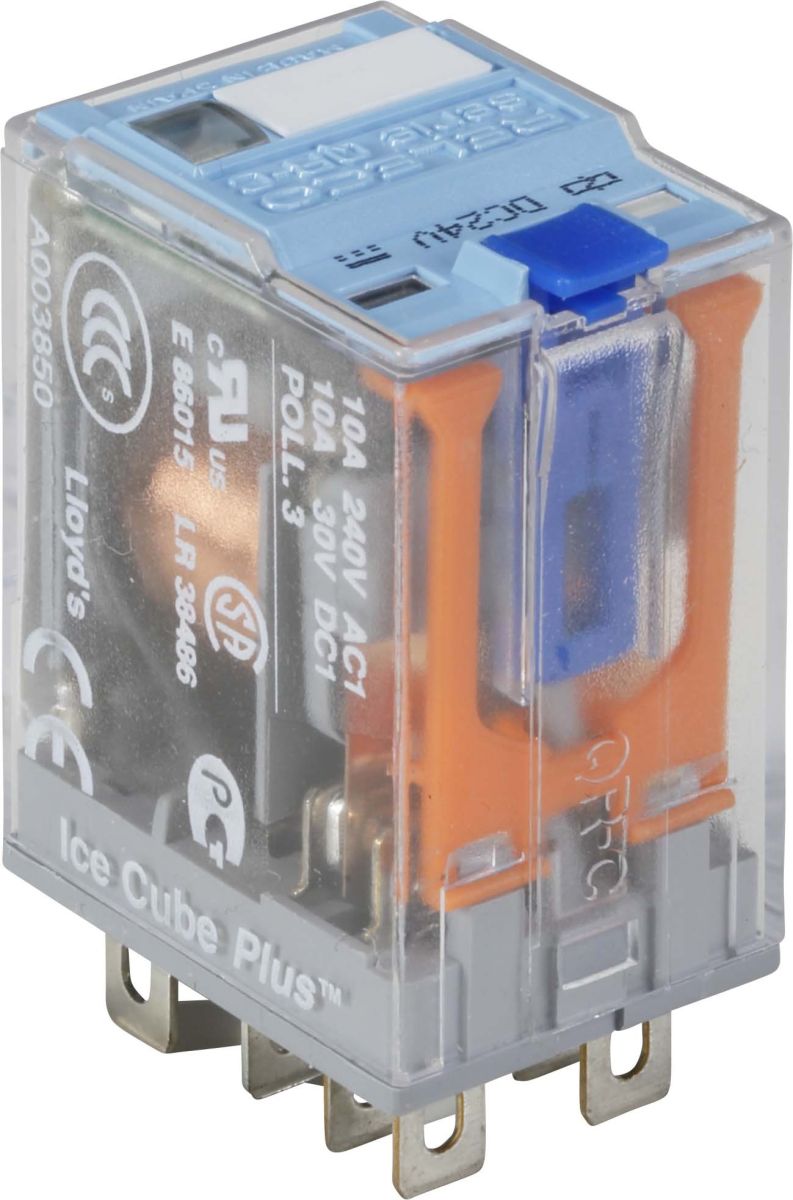 Miniature-Relais QRC blau C7-A20BX/UC24V-Relec Miniature-Relais QRC blau C7-A20BX/UC24V-Relec