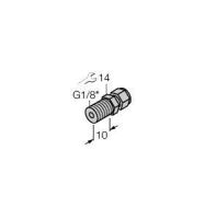 Klemmringverschraubung CF-P-3-G1/8-A4