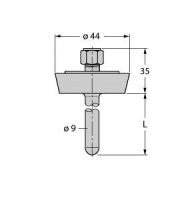 Schutzrohr THW-6-DN25K-A4-L050