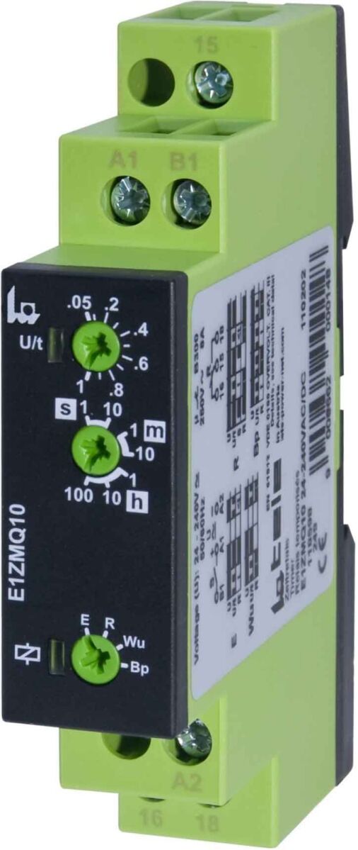 Multifunktionsrelais E1ZMQ10 24-240VAC/DC Multifunktionsrelais E1ZMQ10 24-240VAC/DC