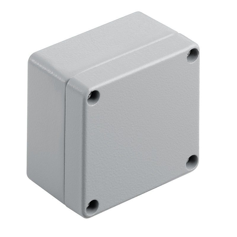 Aluminium-Leergehäuse KLIPPON K1 RAL7001 Aluminium-Leergehäuse KLIPPON K1 RAL7001
