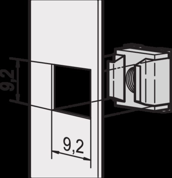 Käfigmutter 21100215 (VE50) Käfigmutter 21100215 (VE50)