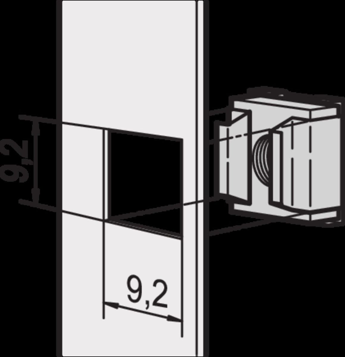 Käfigmutter 21100215 (VE50) Käfigmutter 21100215 (VE50)