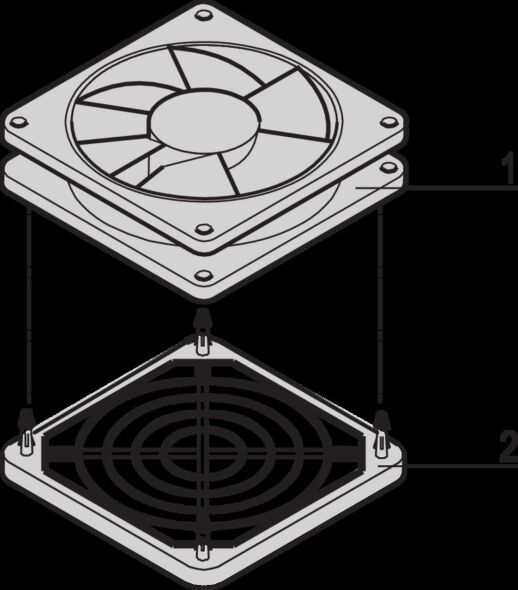 Ventilator 20713048 Ventilator 20713048