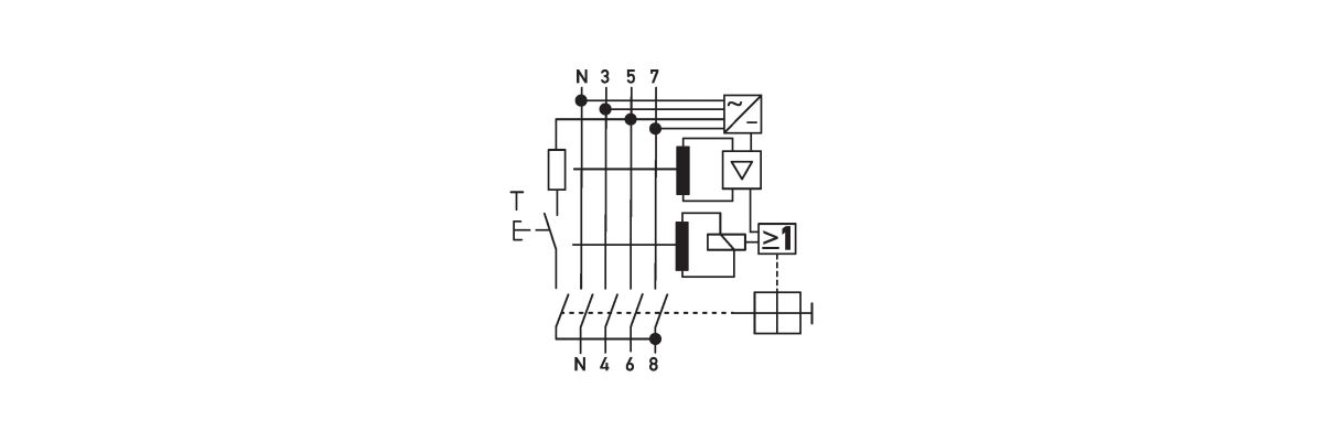 Fehlerstromschutzschalter DFS 4080-4/0,03-EVHD