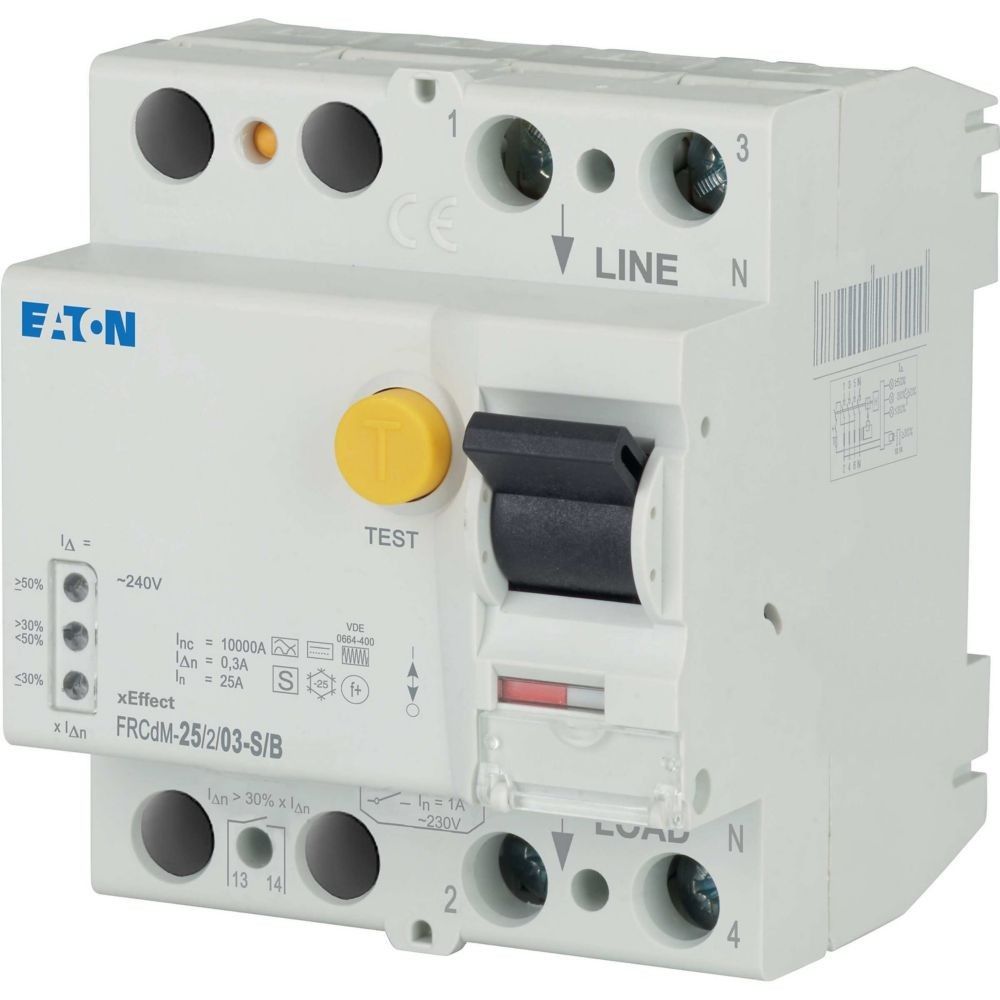 Digitaler FI-Schalter FRCdM-25/2/03-S/B