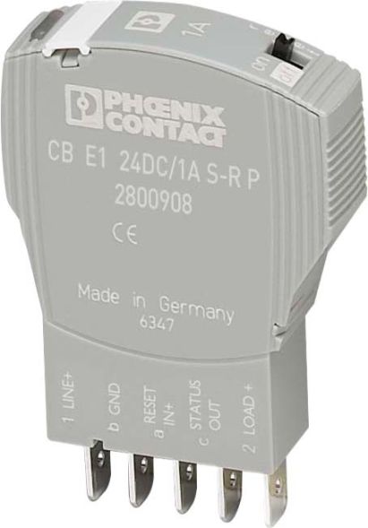 Geräteschutzschalter CB E1 24DC/1A S-R P Geräteschutzschalter CB E1 24DC/1A S-R P