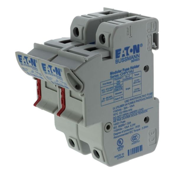 Sicherungshalter 32A 1500V 2P 14x51 #CHPV142U Sicherungshalter 32A 1500V 2P 14x51 #CHPV142U