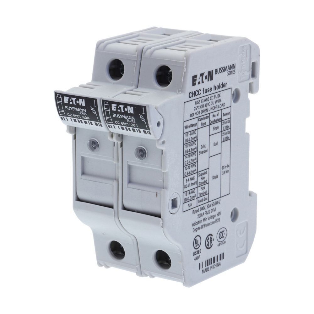 Sicherungshalter Niedersp. 2P 10X38MF#CHCC2DIU